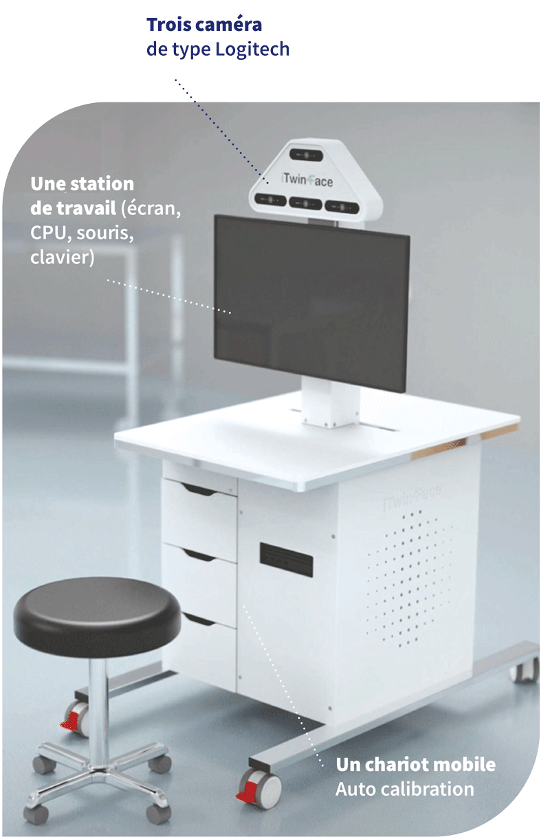 Dispositif médical matériel DeepfaceX